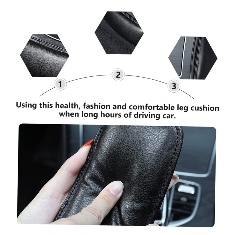 Car Knee Cushion Pad PU Leather Leg Support For Enhanced Driving Comfort In All Vehicles - Image 4
