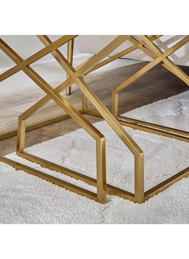 Home Box - Otis Genuine Marble Top Nest of Tables - Set of 2 - Image 1