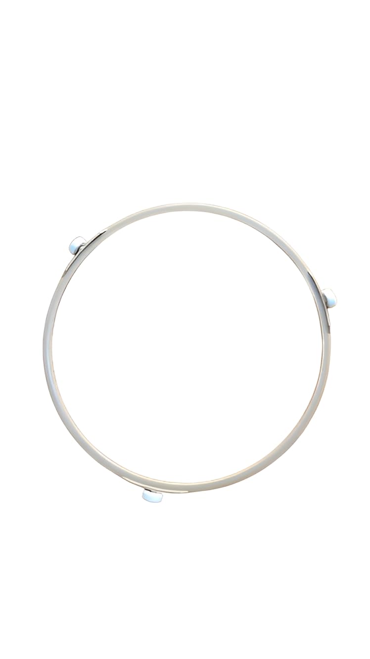 SPARESADDA Glass Plate Rotating Roller Ring 28 cm Diameter 