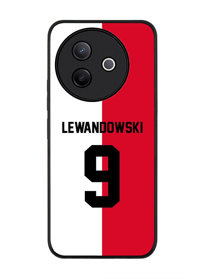 Stylizedd For Vivo Y39 5G / vivo Y300i 5G Case,Slim fit Camera Protection, Shockproof Thin Phone cover  - Football - Poland,  Lewandowski - Image 1