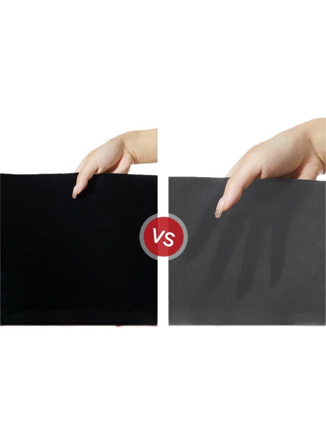 Beiyang 1.5*1 Black Background Fabric, Flocked Fabric, Photography Backdrop, Solid Color, Thickened, Light-Absorbing, Portrait, Id Photo, Velvet, Photo-Taking, Flocked Photography Cloth, Backdrop, Light-Blocking Cloth - Image 3