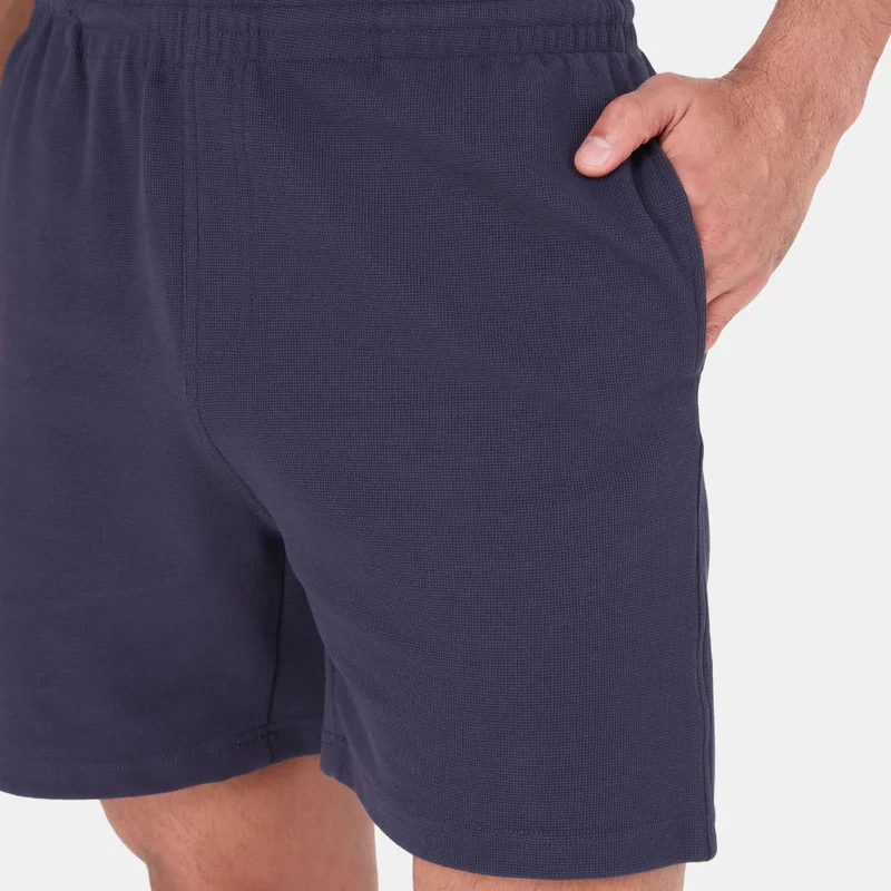 Sun and Sand Sports Blue Men's Waffle Shorts for Men | Best Price UAE