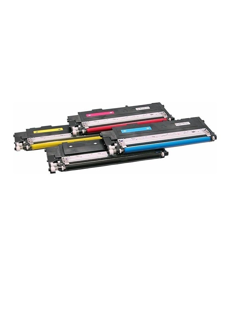 Vistara خرطوشة حبر Vistar 117A متوافقة مع مجموعة HP 117A W2070A، مناسبة لطابعات HP MFP 178nwg و179fwg و178nw و179fnw و150a و150nw (أسود، أرجواني، سماوي، أصفر) - Image 1