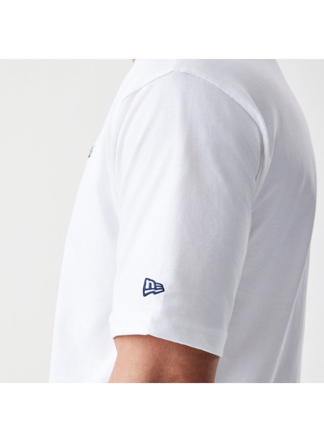NEW ERA تي شيرت MLB SCRIPT OS LOSDOD WHI - Image 2
