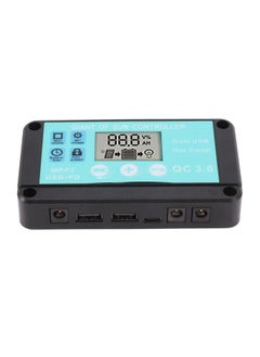 Thoraya Solar Charge Controller Dual USB Output Fast Charging Solar Panel Regulator 12V/24V for Household Industry 10A  - Image 2