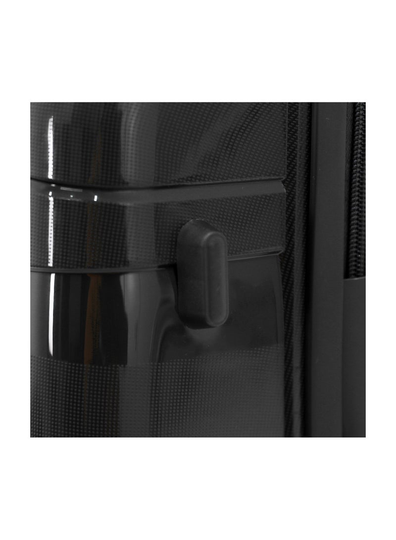 DILIXI مجموعة حقائب سفر صلبة غير قابلة للكسر من مادة البولي بروبلين مع 8 عجلات، مجموعة من 3 قطع من مادة البولي بروبلين متعددة الطبقات، مقاس 20 و24 و28 بوصة (أسود) - Image 5