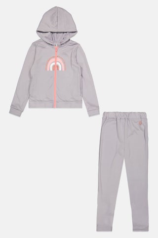 Kids Girl 2 Pcs Graphic Print Hoodie And Sweatpant Set, Grey - pzsku/Z358F7ED48A06F0E1DEE7Z/45/1746451903/65e9cade-e52e-4a7a-8b4f-217bd7f7ccc6