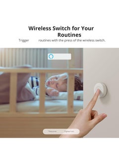 SNZB-01P Zigbee Wireless Switch, Supports to Create Smart Scenes, Trigger The Connected Devices on APP with Three Control Options, ZigBee Bridge Required, A Certified for Humans Device - pzsku/Z358F8E1F800C2D285FECZ/45/_/1701418599/0f80fe9f-83fb-41a9-bcd5-099a2f64f0be