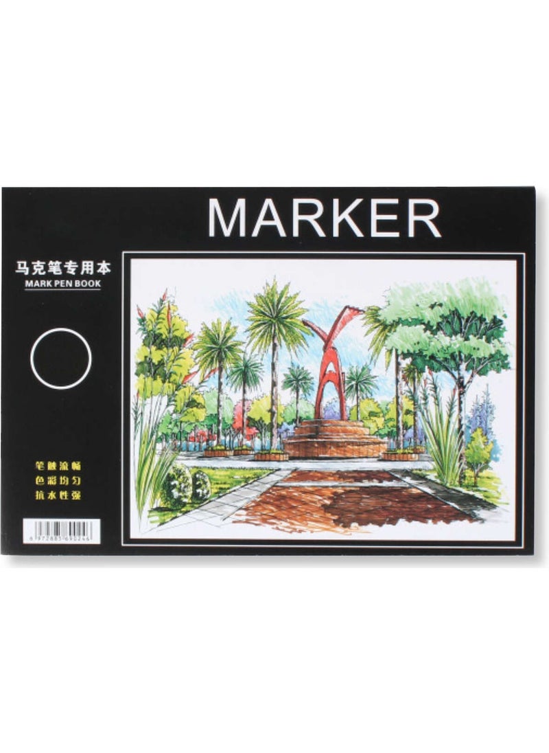 Marker Pad A4 120 G 40 Sheets - pzsku/Z358F909DFE53BBBB64A7Z/45/_/1730535684/297f3072-1d5e-4bfb-9741-c88ab4b3e1e3