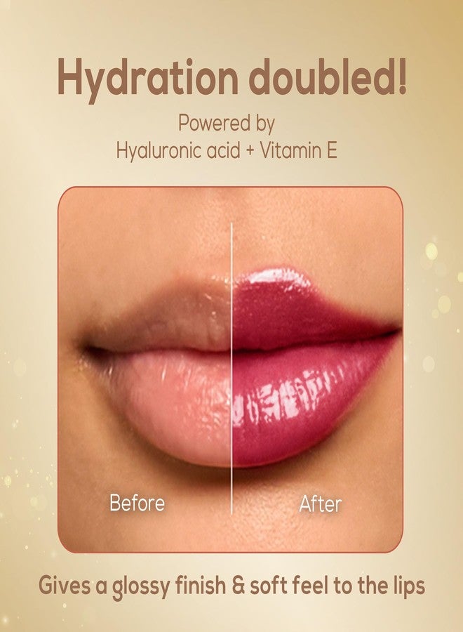 RENEE H2O Hydrating Liquid Lipstick - Mauve Ocean, Hydrating, Lightweight | Natural Lip Like Look | Glossy finish | Hyaluronic Acid, Peptides & Vitamin E Infused | 4 ml - Image 4