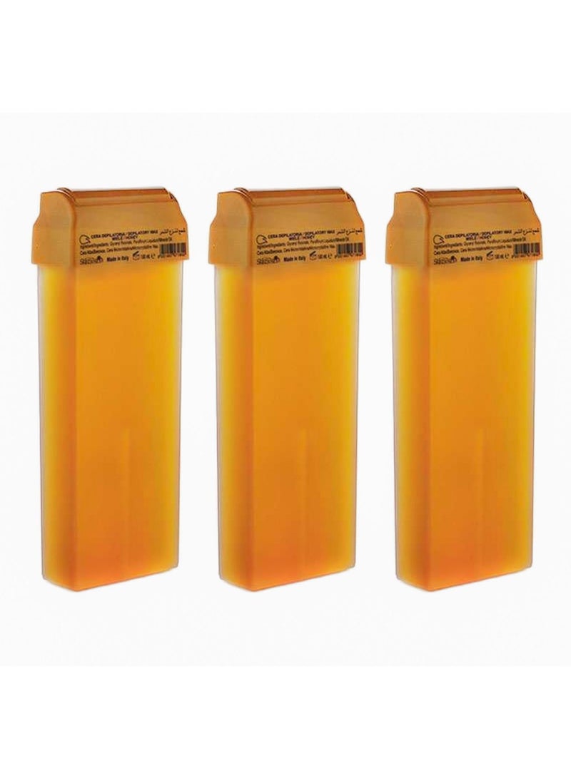 SkinSystem Skin System Hair Removal Beeswax 3 Pieces 100 ml - Image 1