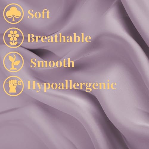RAGGLE Set of 2 Satin Silk Pillowcase for Hair and Skin Standard Size 18"X 28" with Soft Breathable Smooth Cooling Pillow Covers for Sleeping or Pillow Protector (2, Rose Pink) - Image 4