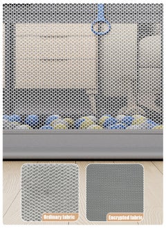 Beauenty Beauenty Playpen fance for Toddlers, Extra Large Baby Playard with Gate, 150 * 180 cm Infant Safety Activity Center, Sturdy Playpen with Anti-Slip Base, Children's Fences Packable & Portable  - Image 5