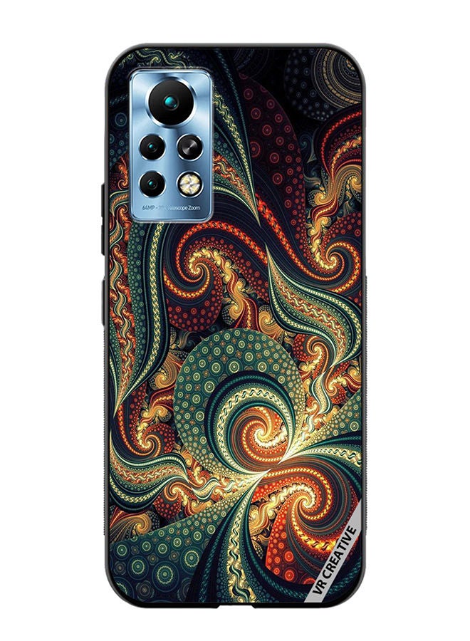 VR CREATIVE Protective Case Cover For Infinix Note 11 Pro Pastel Green Design Multicolour - Image 1