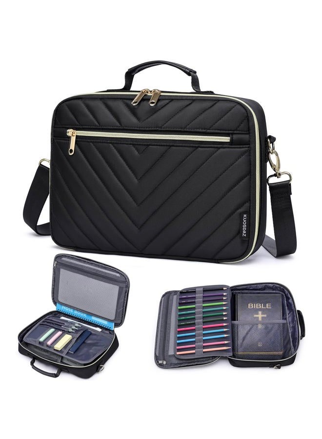 Kuosdaz Bible Case for Women Black - Image 1