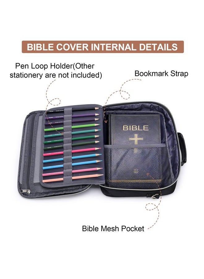 Kuosdaz Bible Case for Women Black - Image 3