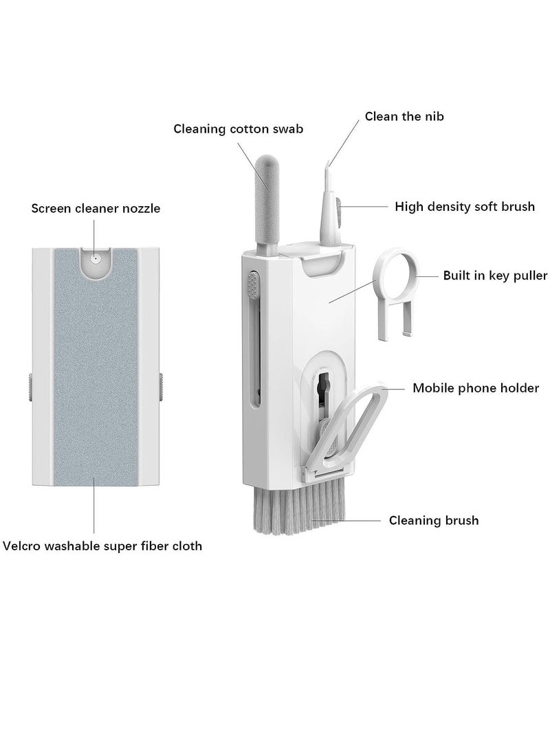 8 في 1 مجموعة منظف لوحة المفاتيح ، منظف الكمبيوتر المحمول مع فرشاة ، أدوات نظافة متعددة الوظائف لسماعات Airpods Pro Earbuds PC كاميرا سماعات هاتف محمول (أسود) - pzsku/Z358FDAE2B1D3A2DC108DZ/45/_/1693904149/59ac3f10-eb0c-42f5-9e8d-5db4b964d91a