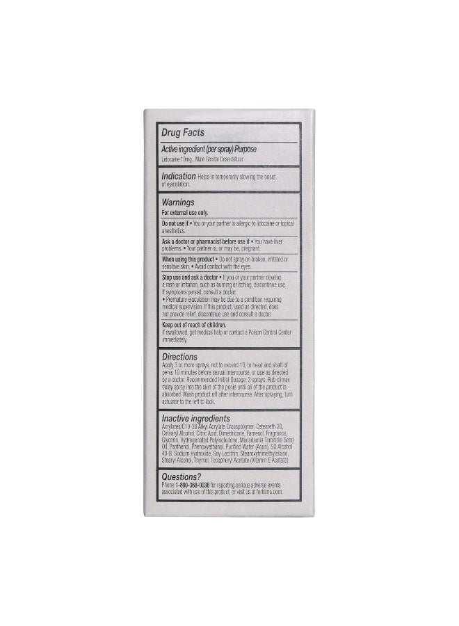 HIMS & HERS Hims Fast Absorbing Climax Control Delay Spray For Men With Lidocaine To Reduce Sensitivity And Last Longer In Bed For 1 Hour To 3 Hours, 1 Count - .18 Fl Oz - Image 2