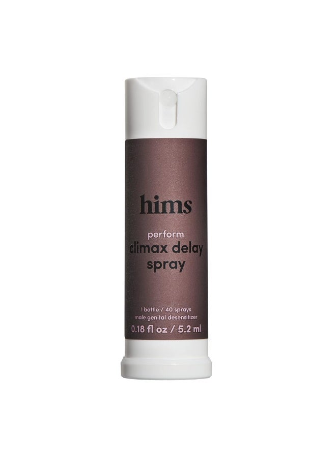 HIMS & HERS Hims Fast Absorbing Climax Control Delay Spray For Men With Lidocaine To Reduce Sensitivity And Last Longer In Bed For 1 Hour To 3 Hours, 1 Count - .18 Fl Oz - Image 3