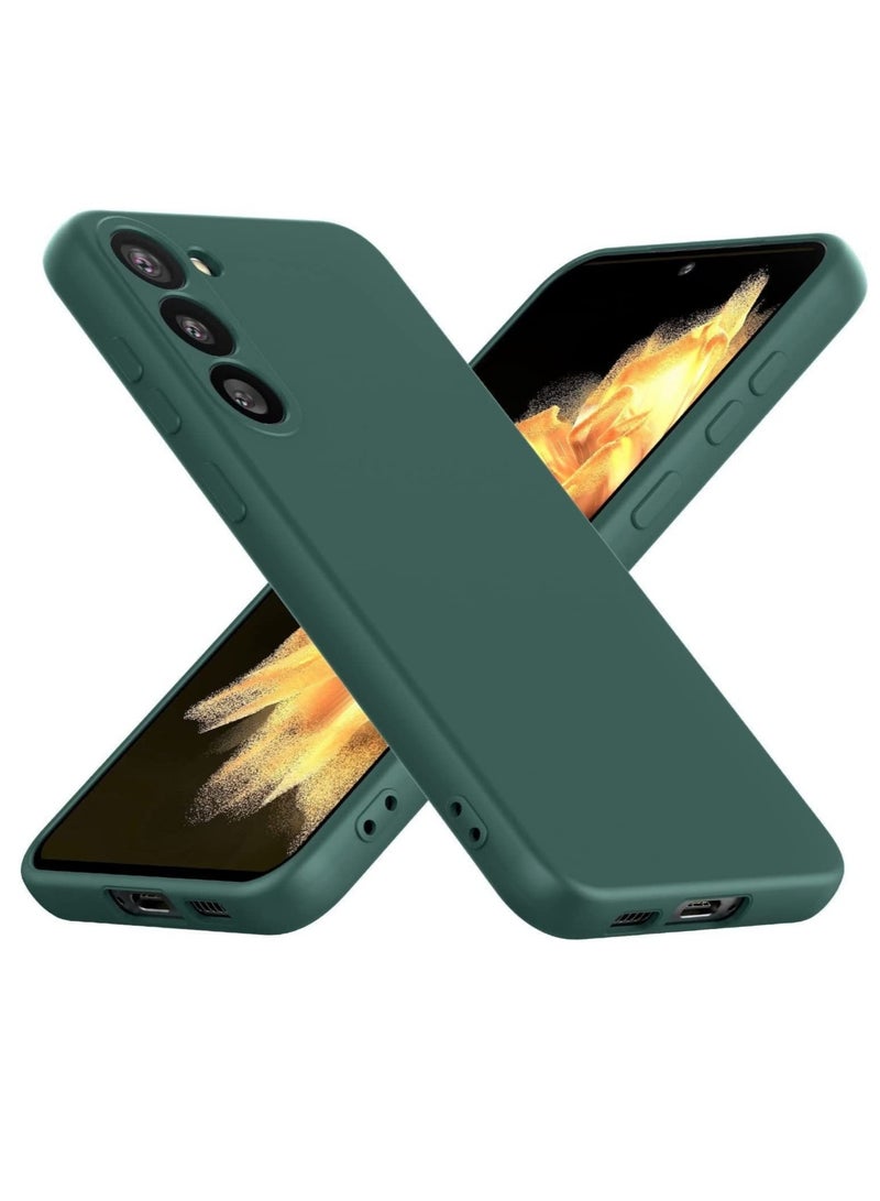 ELTRAZONE غطاء هاتف سامسونج جالاكسي S23 أسود نحيف يناسب غطاء خلفي من TPU مرن - Image 1