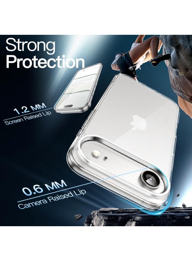 Denx Clear Magnetic Case for iPhone 17 Air, Compatible iphone 17 Air with, Translucent Back  Shockproof Phone Cover. - Image 4