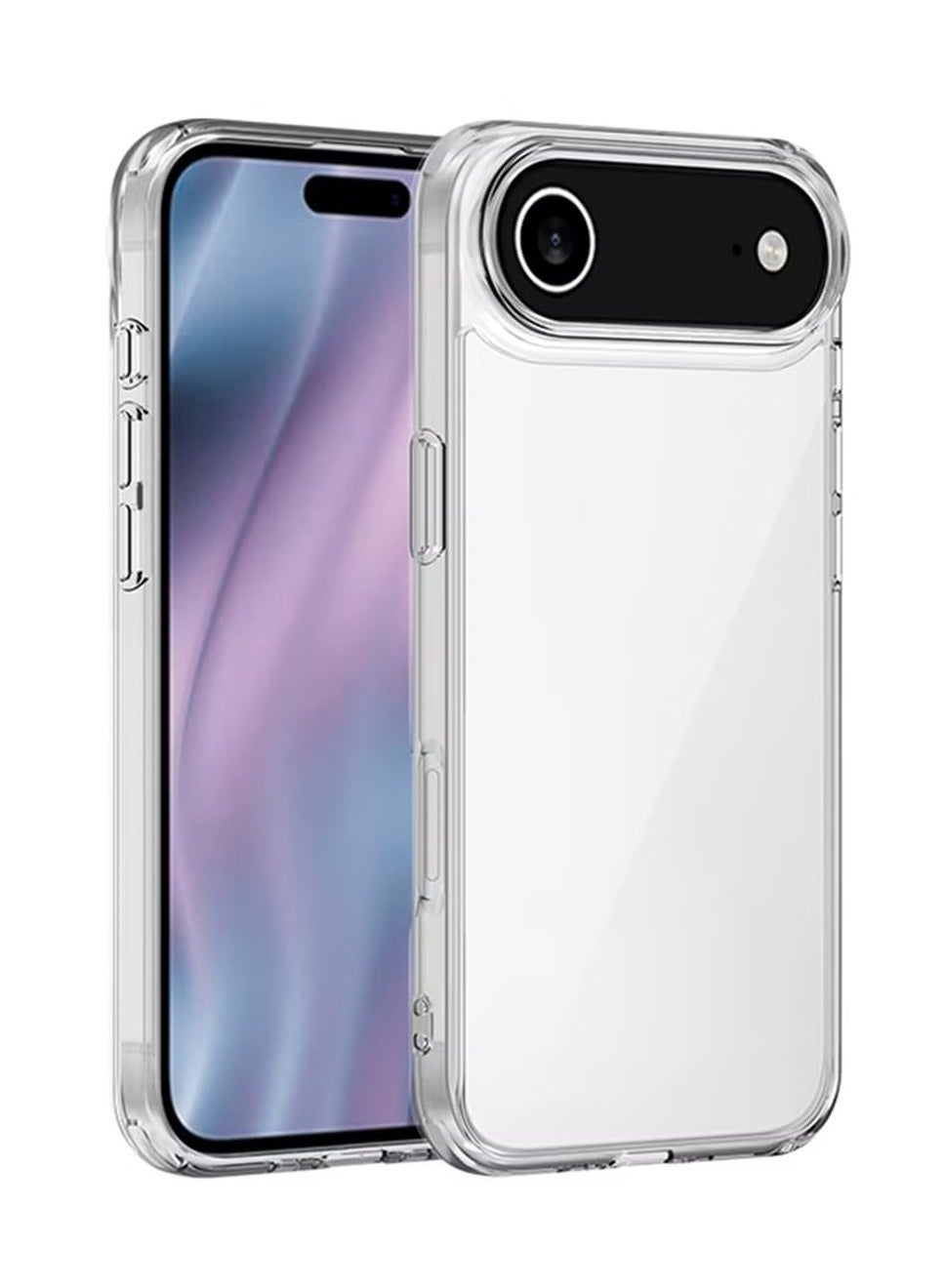 Clear Magnetic Case for iPhone 17 Air, Compatible iphone 17 Air with, Translucent Back Shockproof Phone Cover.