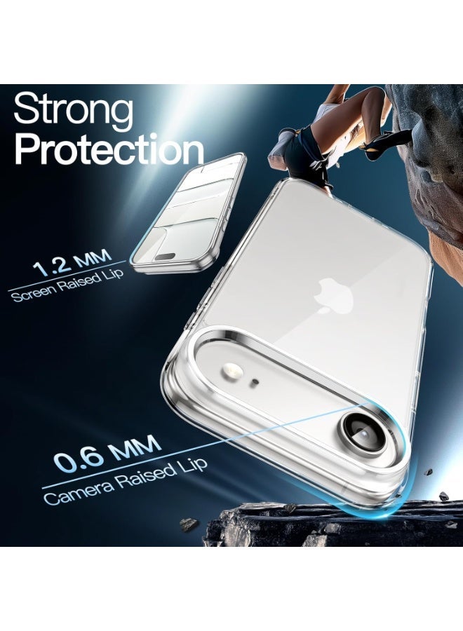 ACLIX Clear Magnetic Case for iPhone 17 Air, Compatible iphone 17 Air with, Translucent Back  Shockproof Phone Cover. - Image 3