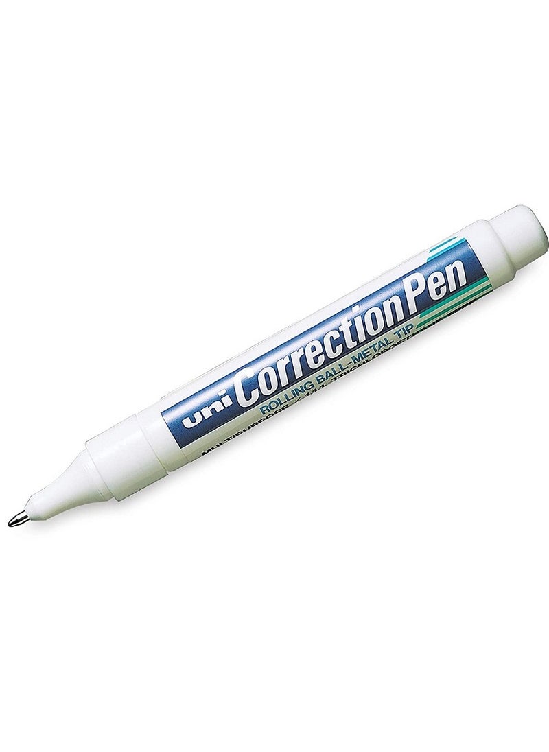 Uniball Uni-Ball Metal Tip Correction Pen - 1 Piece  - Image 3