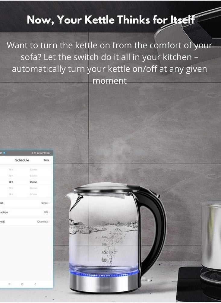 SONOFF - DIY Dual R2 2-Gang Wi-Fi Wireless Smart Switch with Interlock Mode Remote and Voice Control - Image 1