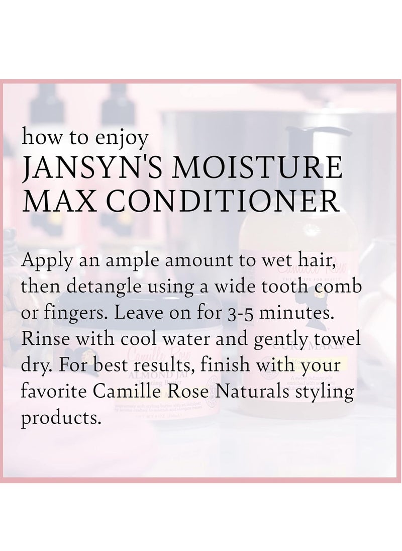 Camille Rose - Camille Rose Jansyn's Moisture Max Conditioner, 8 Oz - Image 1