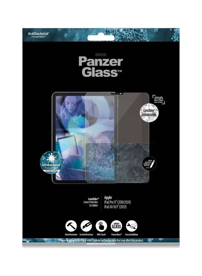 NIBEMINENT iPad Pro 11" 21/20/18 And Air 2020 Screen Protector Cam Slider With Real Swarovski Crystal Clear - Image 3