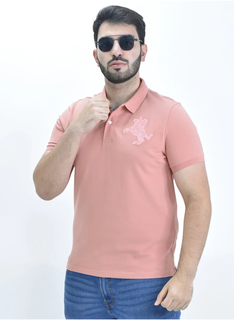 GIORDANO Men's Polo Pink