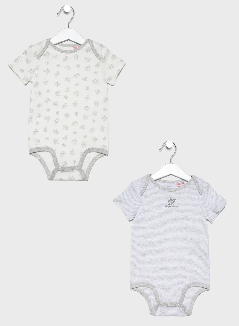 POLO RALPH LAUREN Infant Pack Logo Bodysuit for Men Best Price