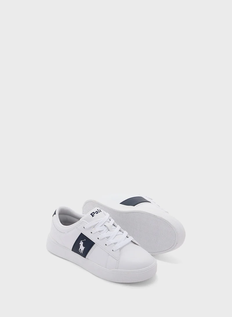 بولو رالف لورين Youth Frazier Low Top Sneakers