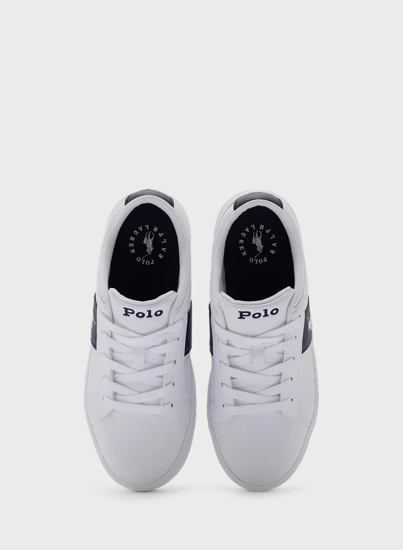 بولو رالف لورين Youth Frazier Low Top Sneakers