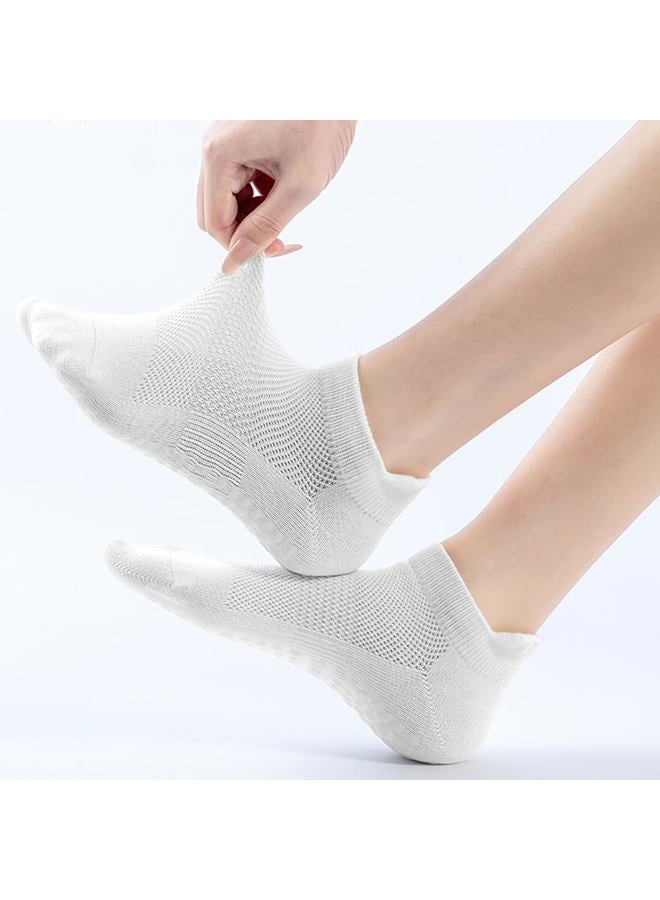Tergy 8 Pairs Yoga Socks with Grip for Women Anti Skid Gripper Socks No Slip Socks for Pilates, Barre, Dance,Yoga (Short Socks(Style 2)) - Image 5