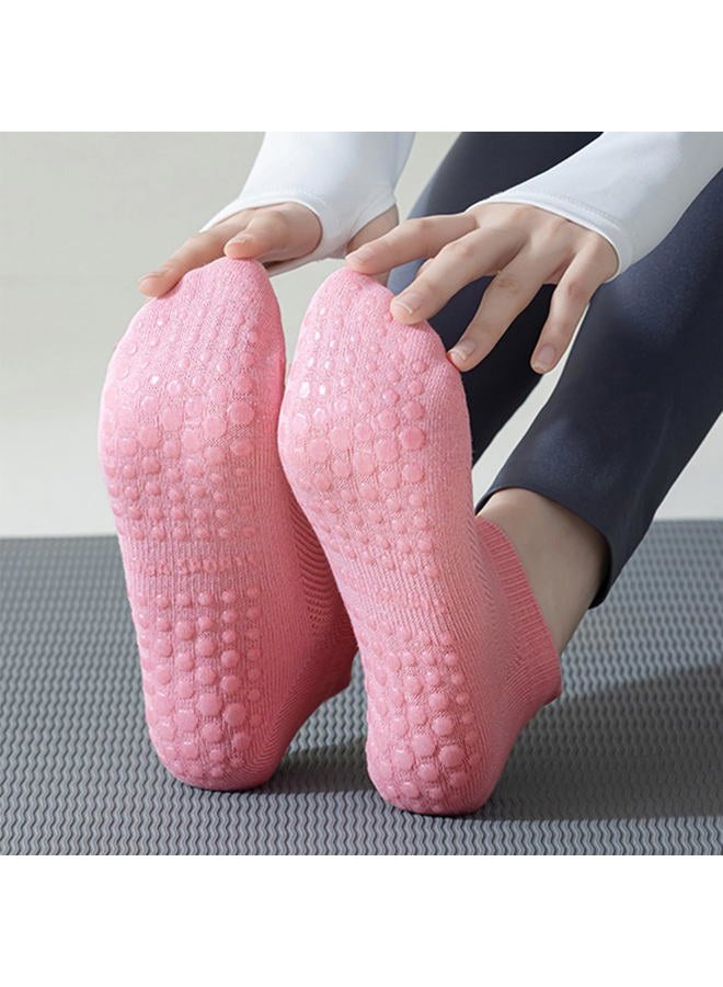Tergy 8 Pairs Yoga Socks with Grip for Women Anti Skid Gripper Socks No Slip Socks for Pilates, Barre, Dance,Yoga (Short Socks(Style 2)) - Image 4