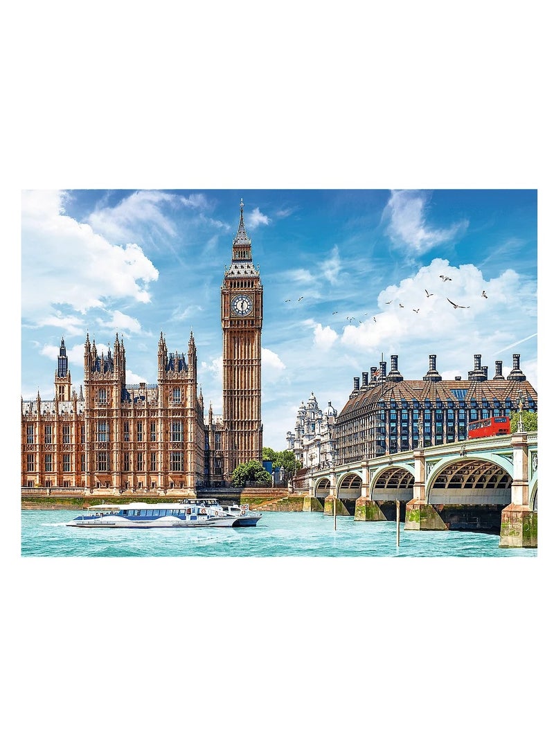 Trefl - puzzles Big Ben, London, England 2000 Pcs - 27120 - Image 3