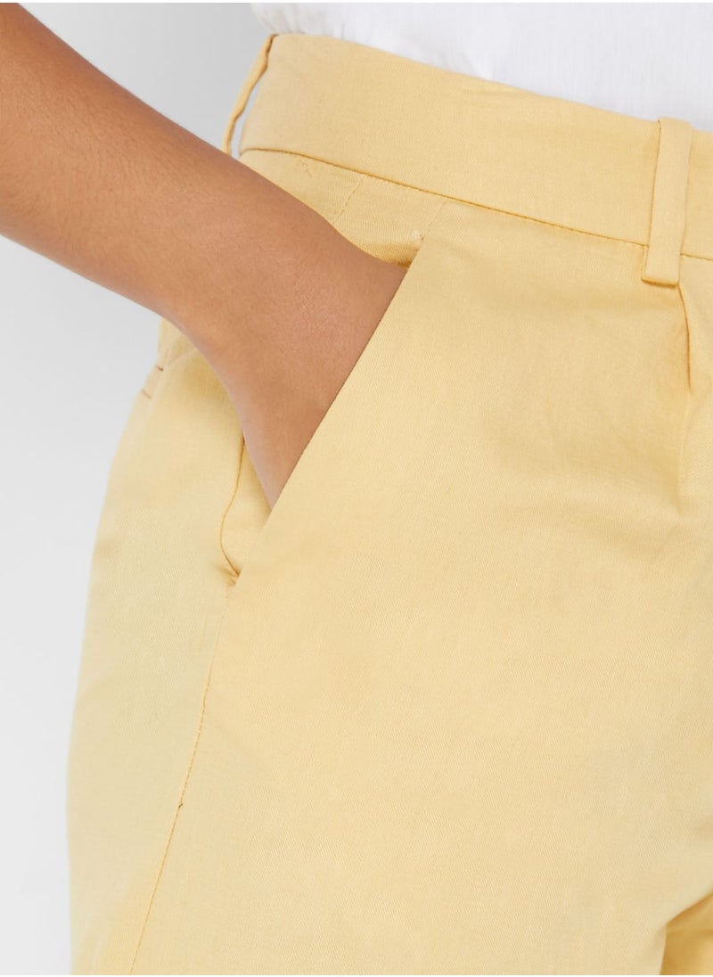 MANGO - Denim Mini Shorts - Image 1