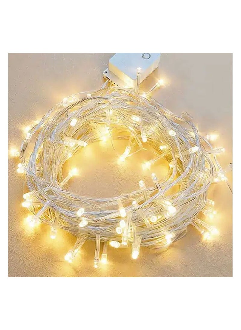 100 LED Flashing String Light Warm 5 meter - one side connector