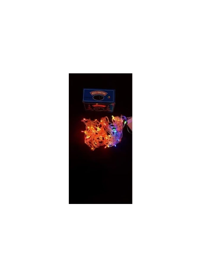 100 LED Flashing String Light Warm 5 meter - one side connector