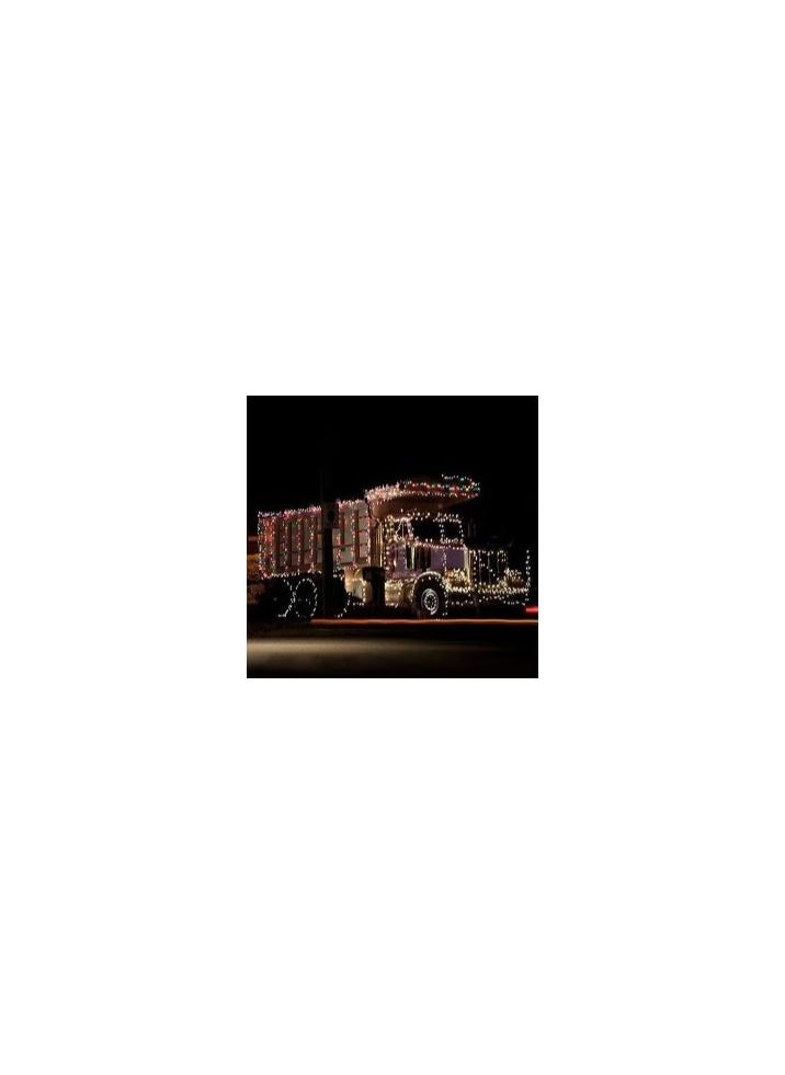 100 LED Flashing String Light Warm 5 meter - one side connector