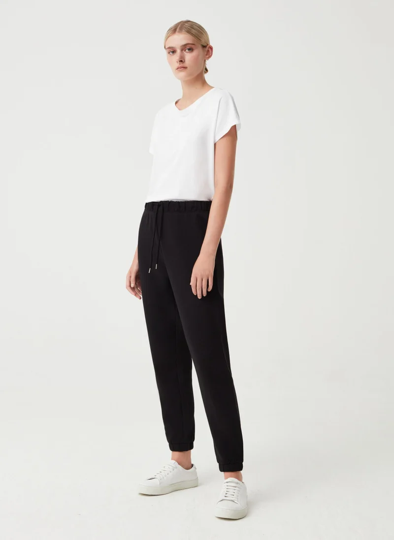 او في اس Ovs Fleece Joggers With Drawstring