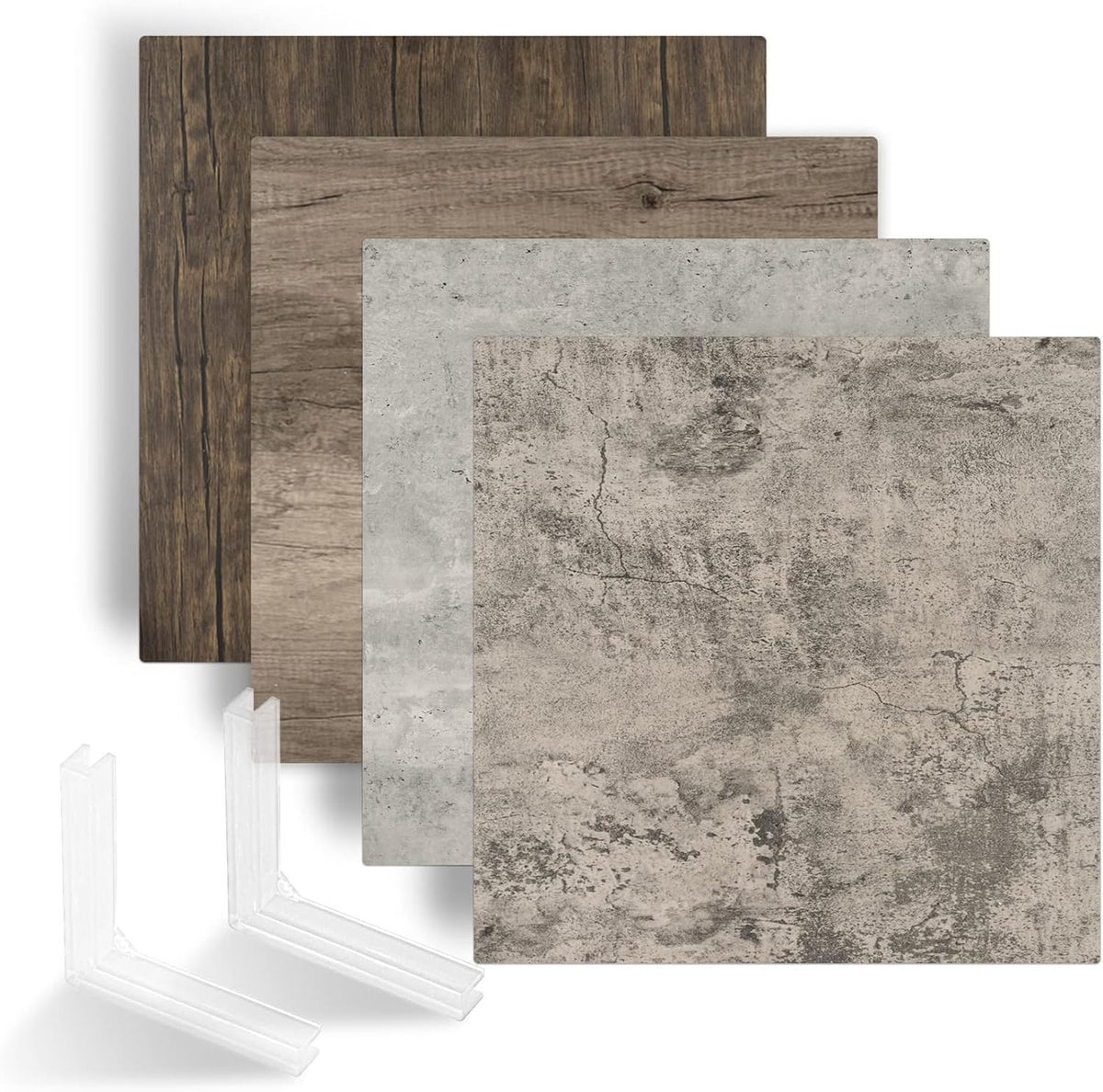 أي آر إس Ars Photo Backdrop Boards 21 6in 55cm Double Sided Wood Cement Texture