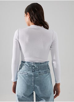 trendyol Bodysuit - White - Slim fit  - Image 5