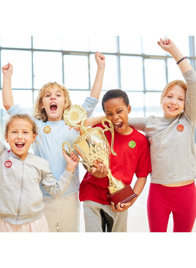 Highergo 204 Pcs Reward Button Pins Mini Recognition Button Round Motivational Buttons Bulk Appreciation Encouragement Pin Badges Good Job Button Team Award for Employees Kids Students Workers Gifts - Image 4