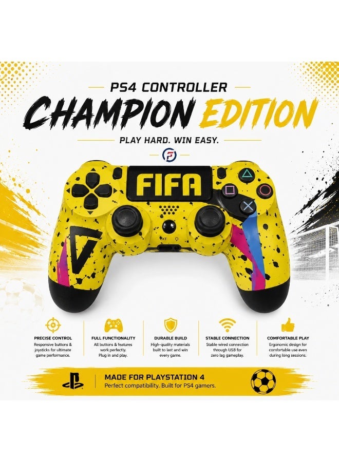 ADMIN TECHNOLOGY PS4 Champion Edition FIFA shield with a professional design for football lovers - Image 2