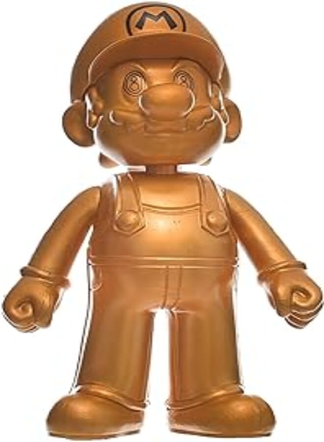 Generic Plastic Super Hero With Amazing Diesign And cap For Children +7 - Gold