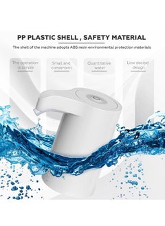 RAQTA 5-Gallon 20L Electric Water Dispenser Pump – Rechargeable USB Water Pump for Hot & Cold Drinking Water, Universal Portable Bottle Pump for Kitchen & Cooking  - Image 3