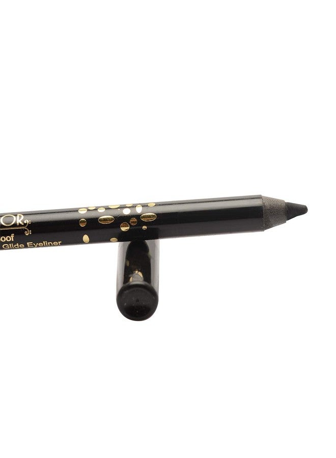 INCOLOR Long Lasting Waterproof Smudge Proof Glide Gel Eye Pencil/Kajal for Women, Rich Black Color, 1.2 Gram - Image 4